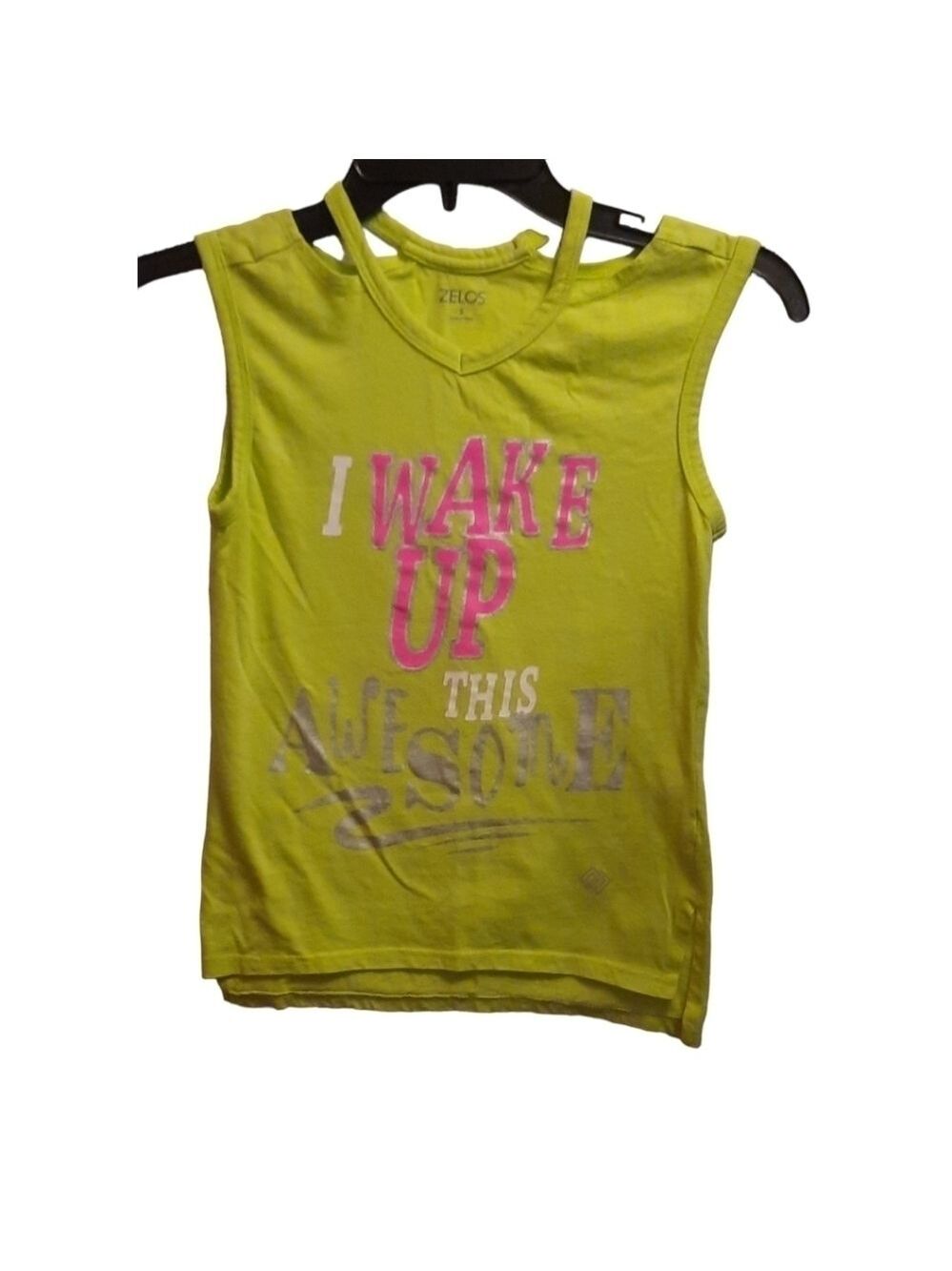Zelos Girls Tank Top Size Small